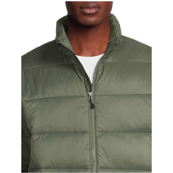 Men's Lightweight Quilted Packable Puffer Jacket Coat Size M - Picture 8 of 8